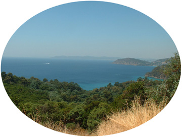 Overlooking Mediterranean Sea
