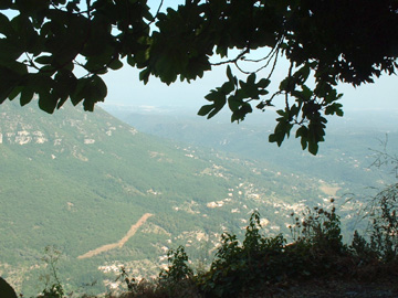 View from Gourdon