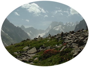 In the Distance: the Glacier