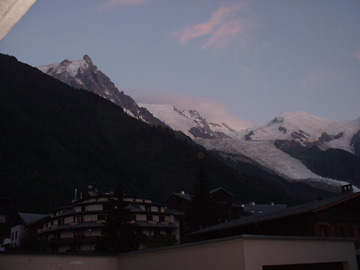 Mont Blanc, Seen from Hotel