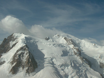 Mont Blanc Unobscured by Clouds