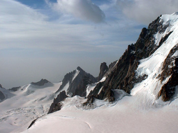 View from Aiguille du Midi