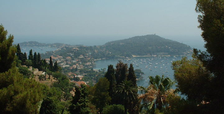 View of Nice from the Moyenne Corniche