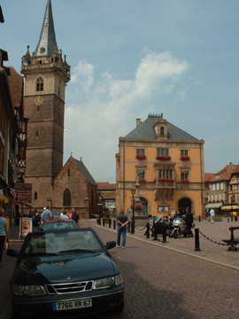 Town Square in Obernai