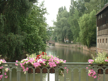 Canal in la Petite France